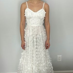 Mesh 3D Butterfly Dress